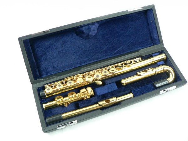 Fairyフルート 〇24K金メッキ・16キー・C管〇U字管付