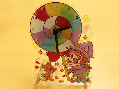 ダイカット- アクリルクロック | 【MYDOO-INFO】