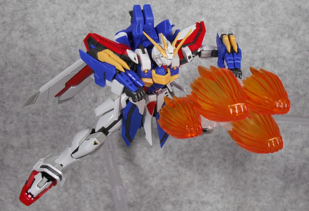 RG 「ゴッドガンダム用拡張セット」 レビュー