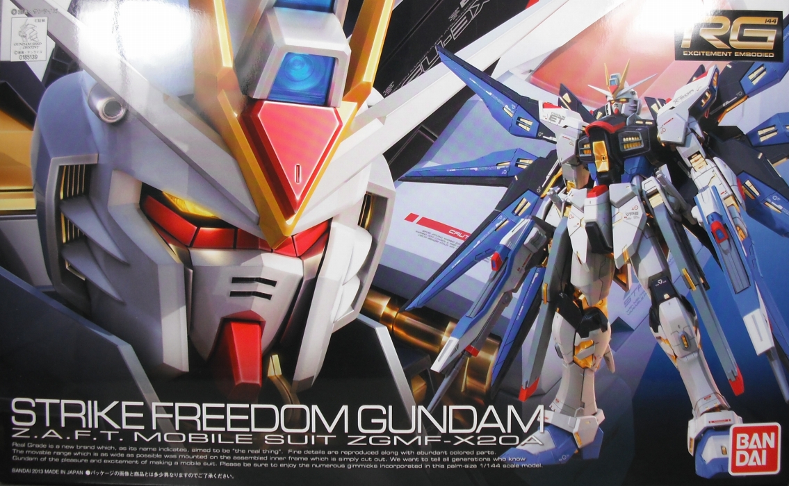 RG ストライクフリーダム デスティニー チタニウム 天空の翼 光の翼 5