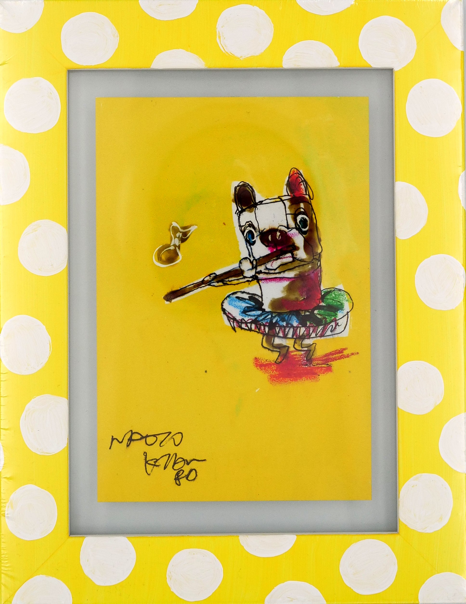 北村直登 犬（レトリバー）の油彩画 北村直登 犬（レトリバー）の油彩