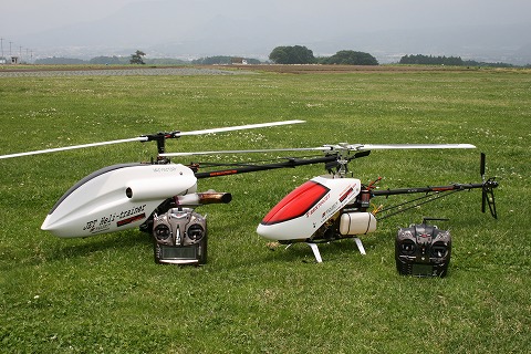 ラジコンヘリ(エンジン)とラジコングライダー(電動)一式 ラジコンヘリ
