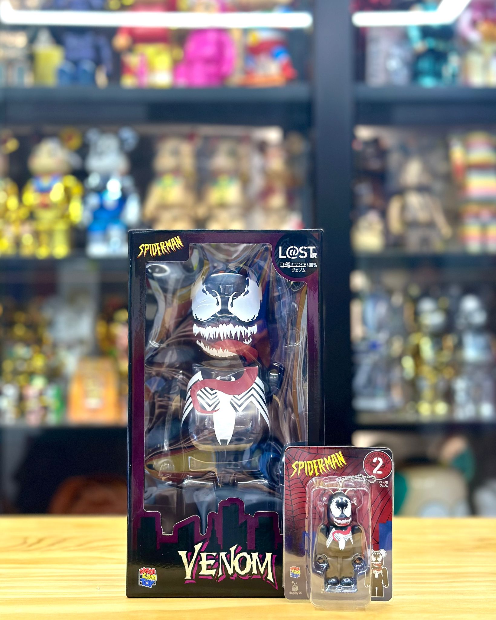 ベアブリック BE@RBRICK VENOM ヴェノム 100％ & 400％