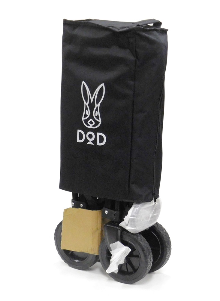 フォールディングカート 】ブラック DOD フォールディングキャリー