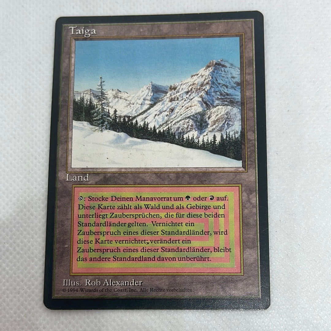 Taiga - Revised Foreign Black Bordered GERMAN – Making Mythic