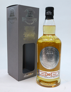ヘーゼルバーン10年 46％/オフィシャル/スコッチウイスキーはシングル