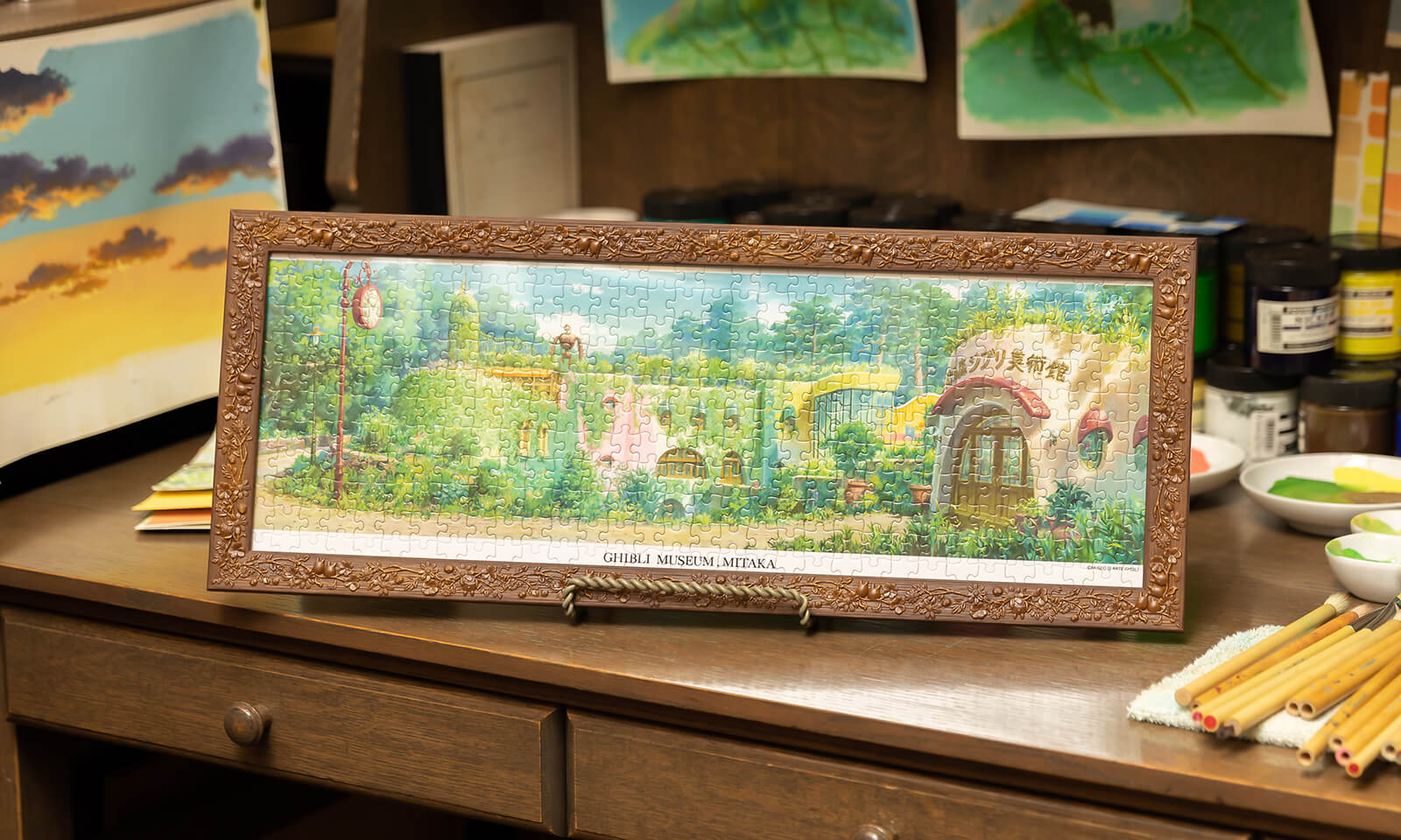 ジブリ美術館のパズルを飾ろう - 三鷹の森ジブリ美術館オンライン