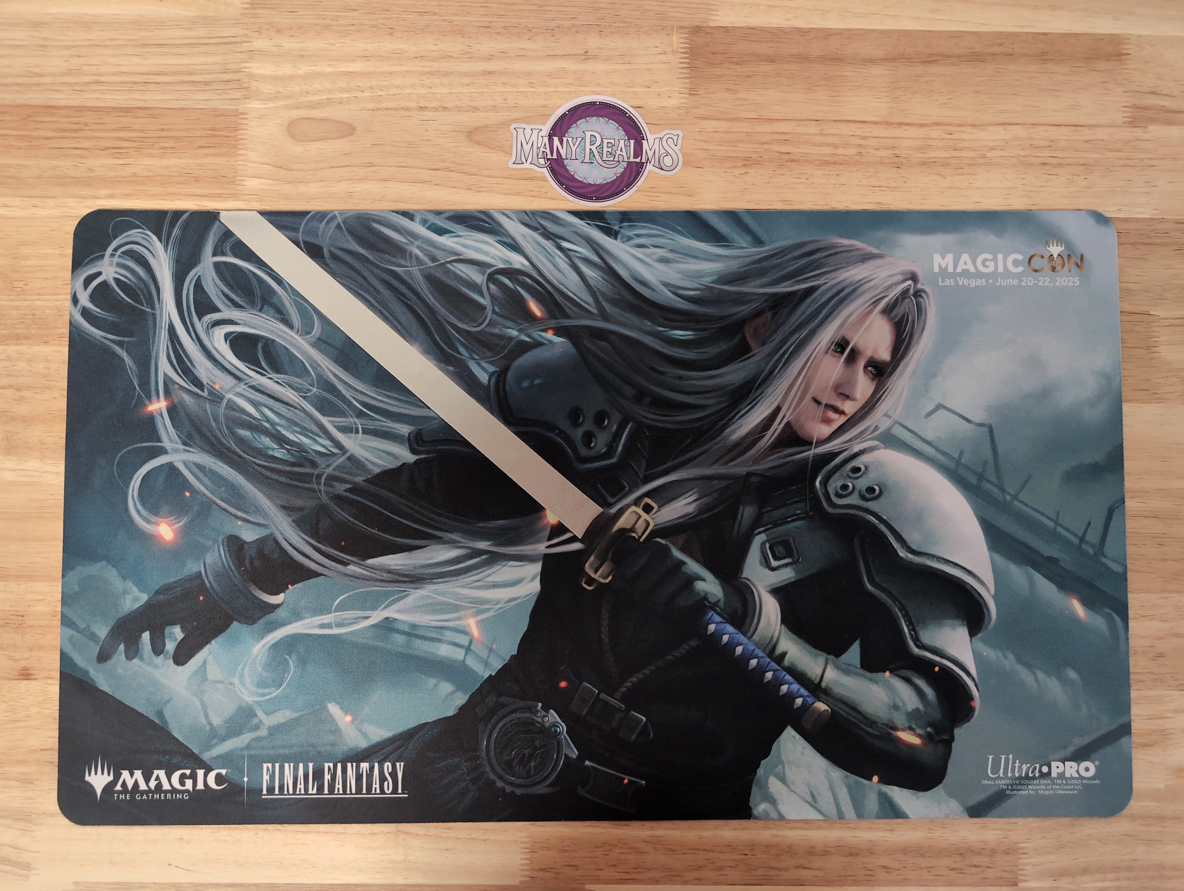 MagicCon:Las Vegas 2025プレイマット セフィロス＆クラウド MagicCon