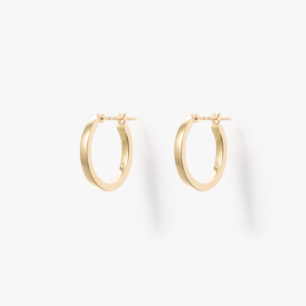 MARIHA(マリハ) 絆 フープピアス M イエローゴールド K18