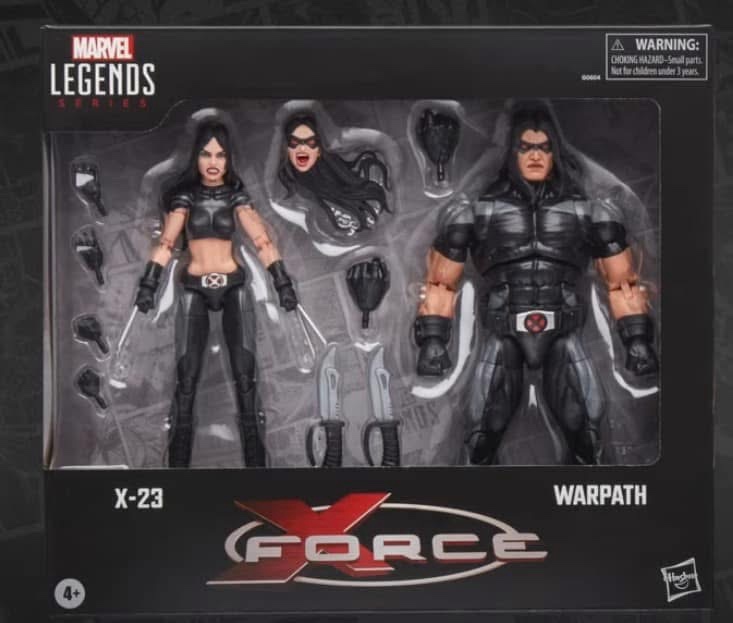 Toy Fair 2025: Marvel Legends X-Force Archangel X-23 & Warpath