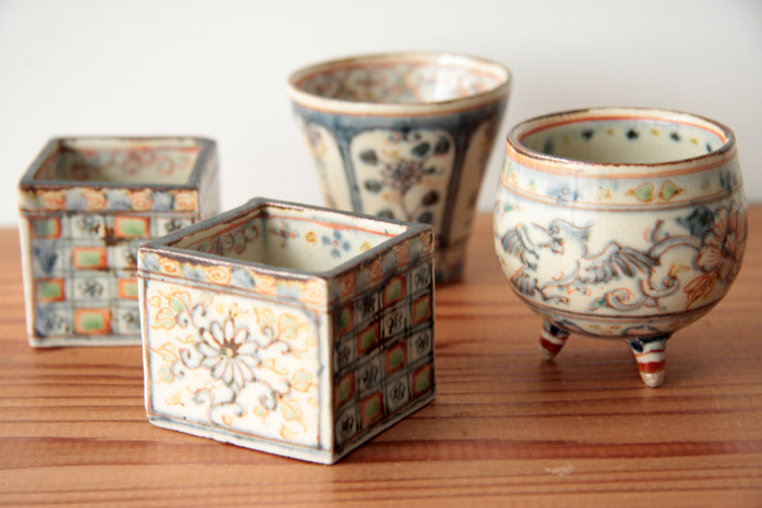 松浦コータローさん パンダと猫 八角形皿 器 器入荷：松浦コータロー