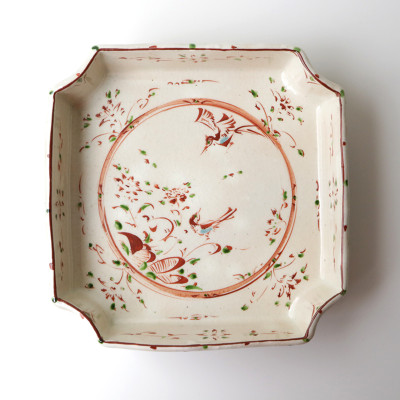 say 藤田佳三氏の作品 赤絵大鉢 say 藤田佳三氏の作品 赤絵大鉢 say様