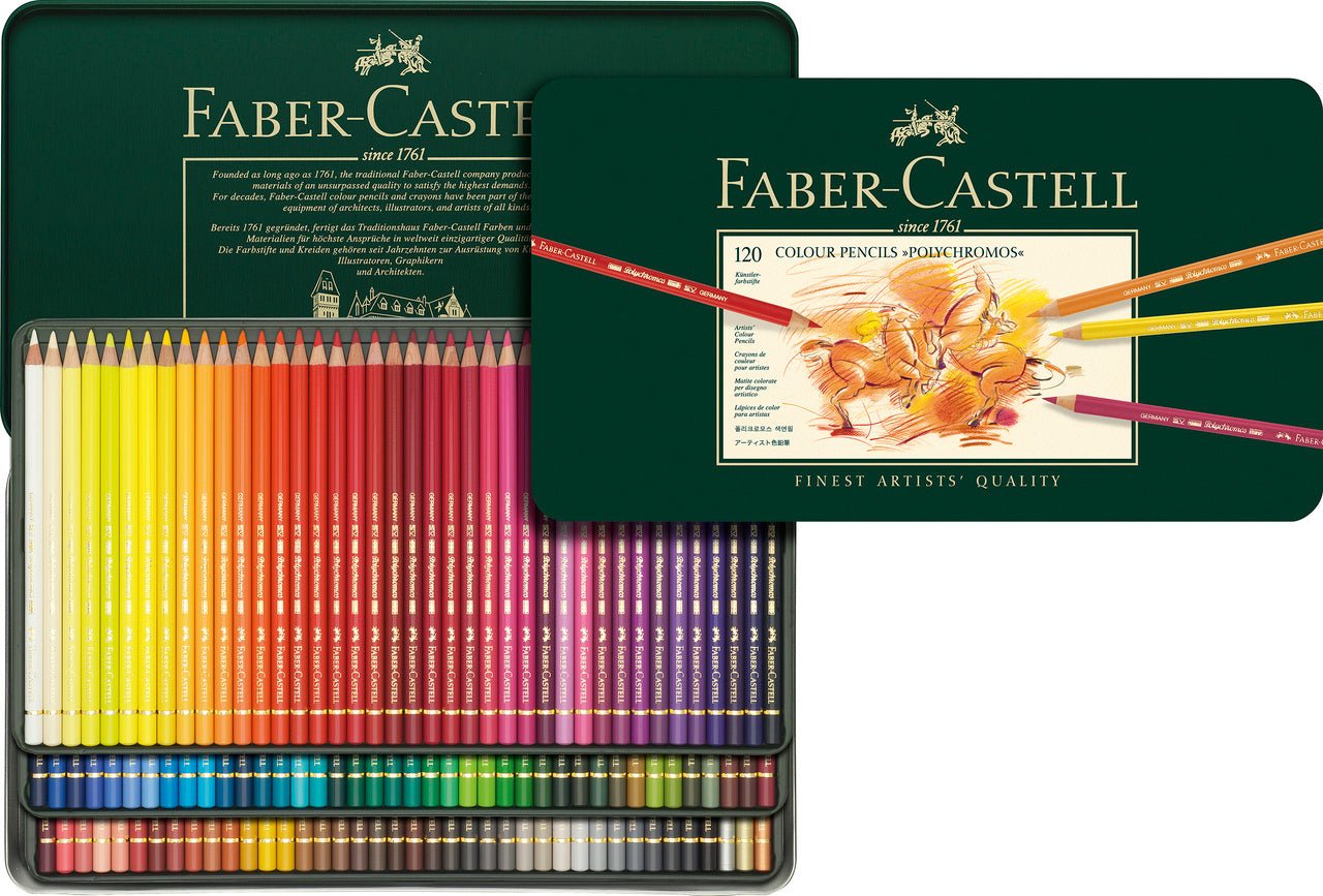 Faber-Castell Polychromos Artist Colored Pencil Set of 120