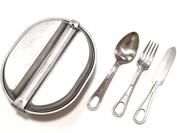 米軍実物 メスキット カトラリー ナイフ フォーク スプーン セット US