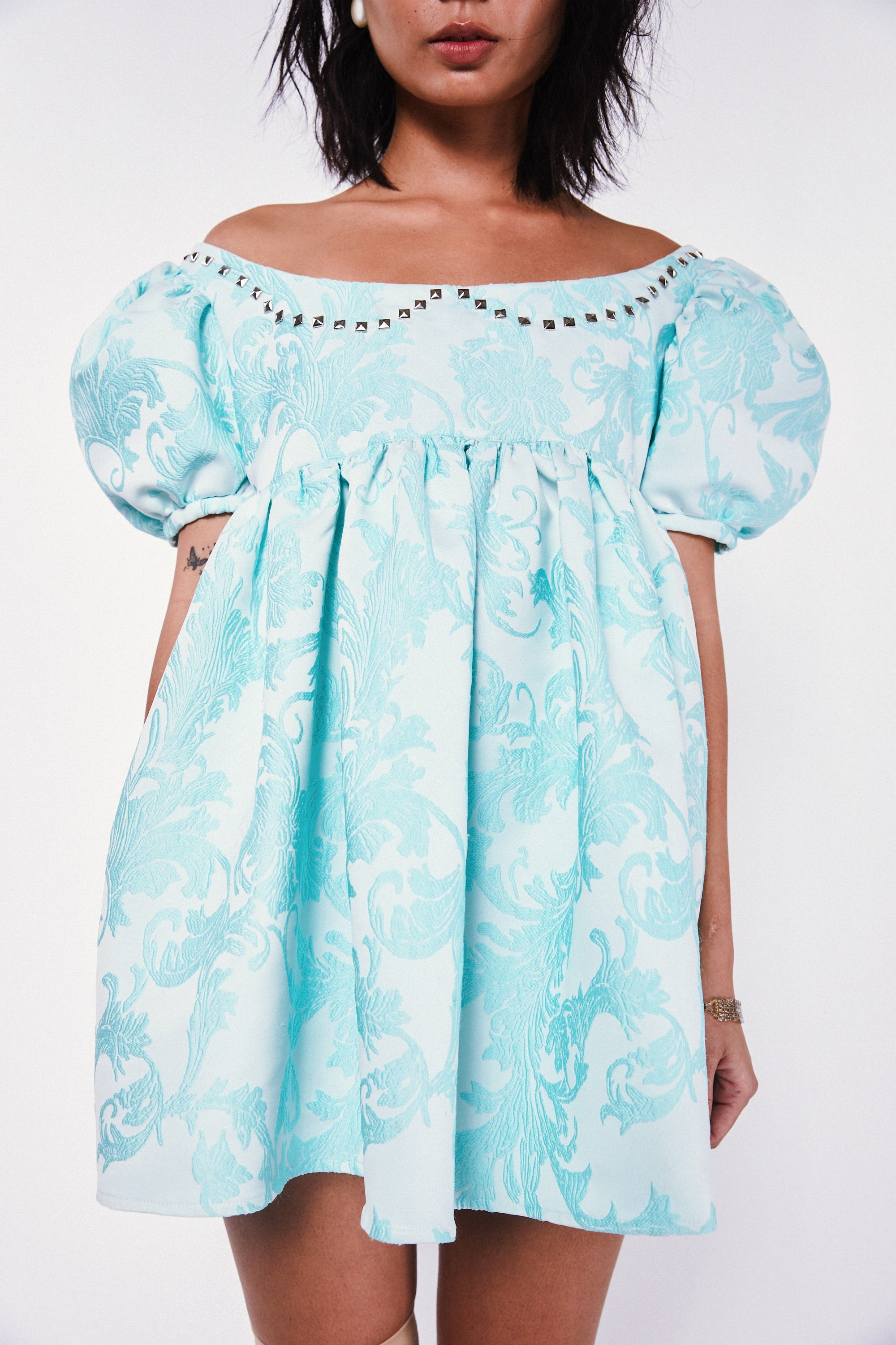 Off-Shoulder Babydoll Dress – MisMister