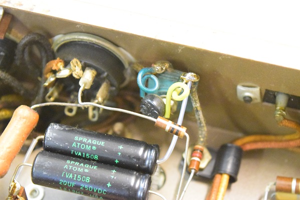 Marantz7 セレン ブロックコンデンサー 電源修理 マランツ7