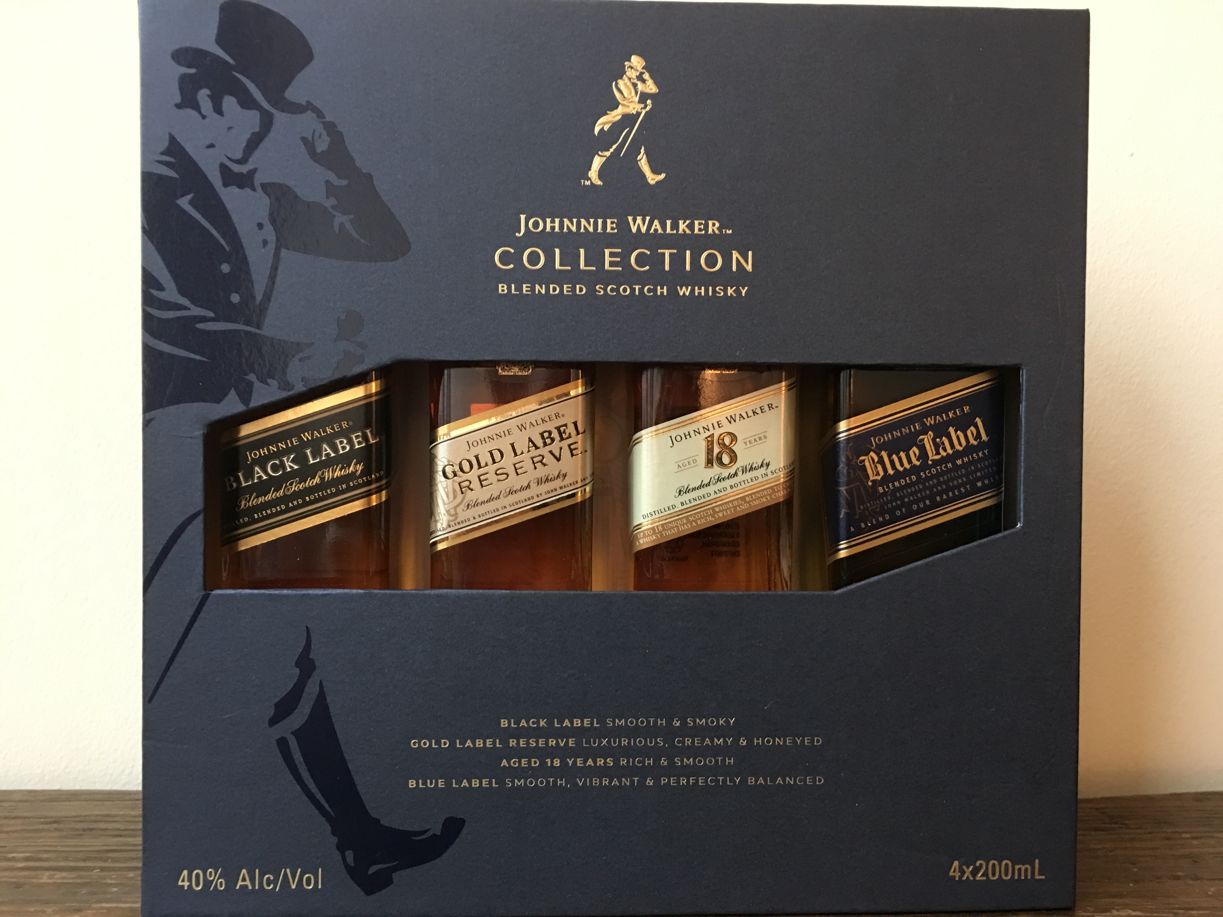 Johnnie Walker 4 Pack Sampler | NYC Whiskey Review