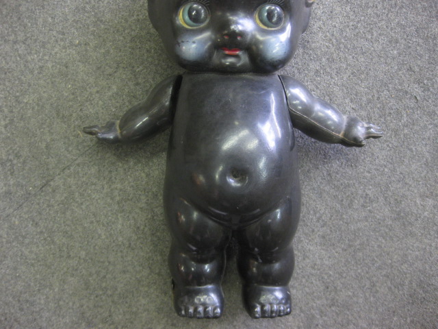 sr1936 セルロイド製 黒いキューピー人形 【昭和レトロ百貨店】