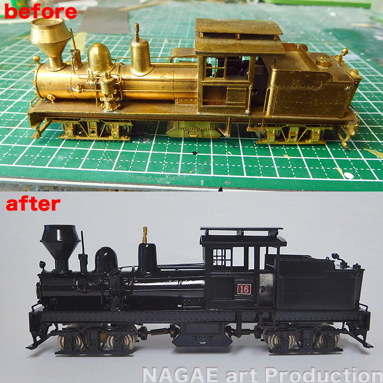 阿里山森林鉄路 18屯シェイ式機関車 – NAGAEアートプロダクション