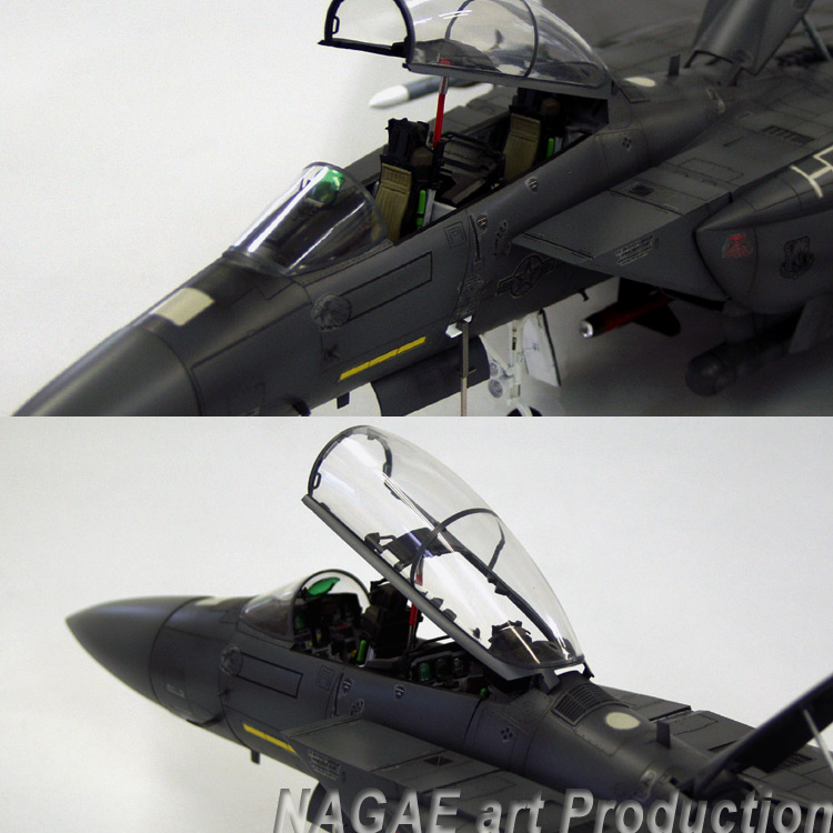 F15ストライクイーグルのバンカーバスター搭載機塗装済完成品 タミヤ 1