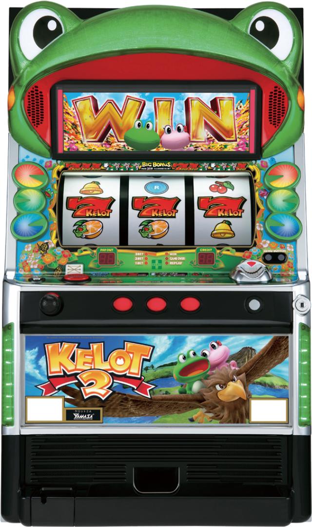 ケロット2 役物 点灯有 スロットパチンコ ケロット2 役物 点灯有