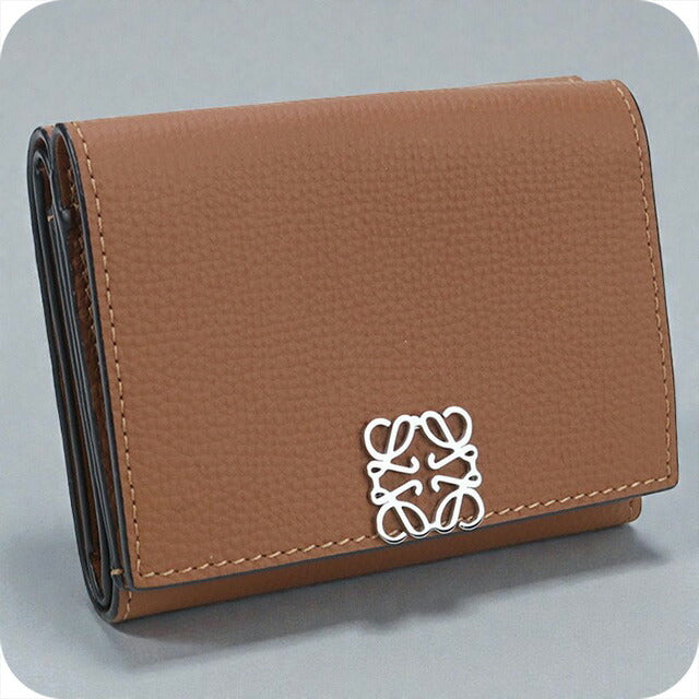 LOEWE 三つ折り財布 アナグラム トライフォールドウォレット LOEWE