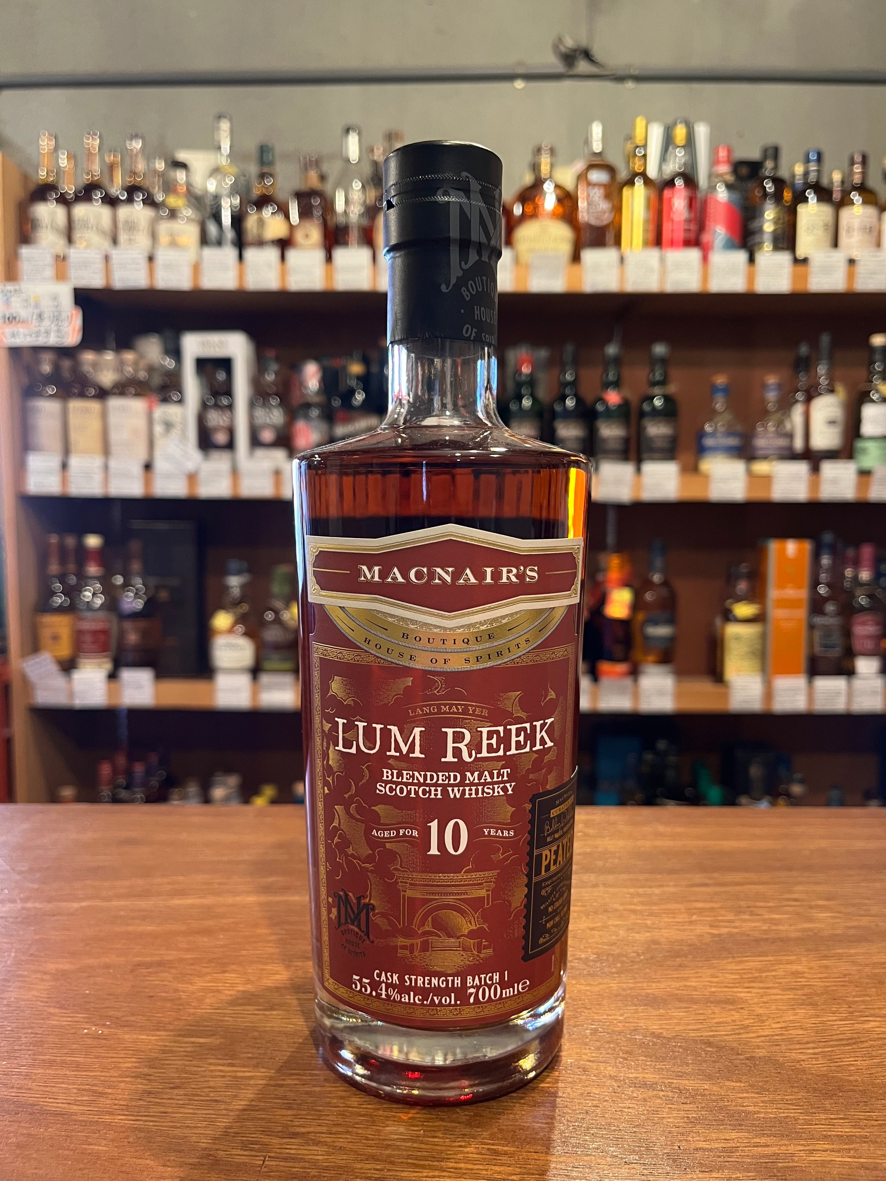 マクネアーズ ラムリーク 10年 700ml 55.4%