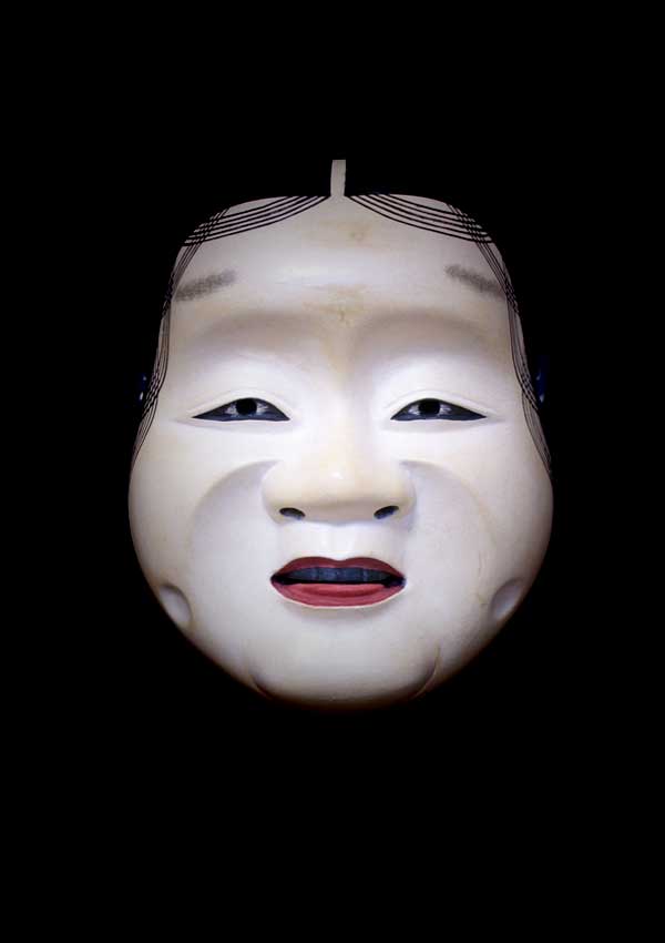 能面：乙（おと）: 児玉如橒（こだまにょうん）の能面