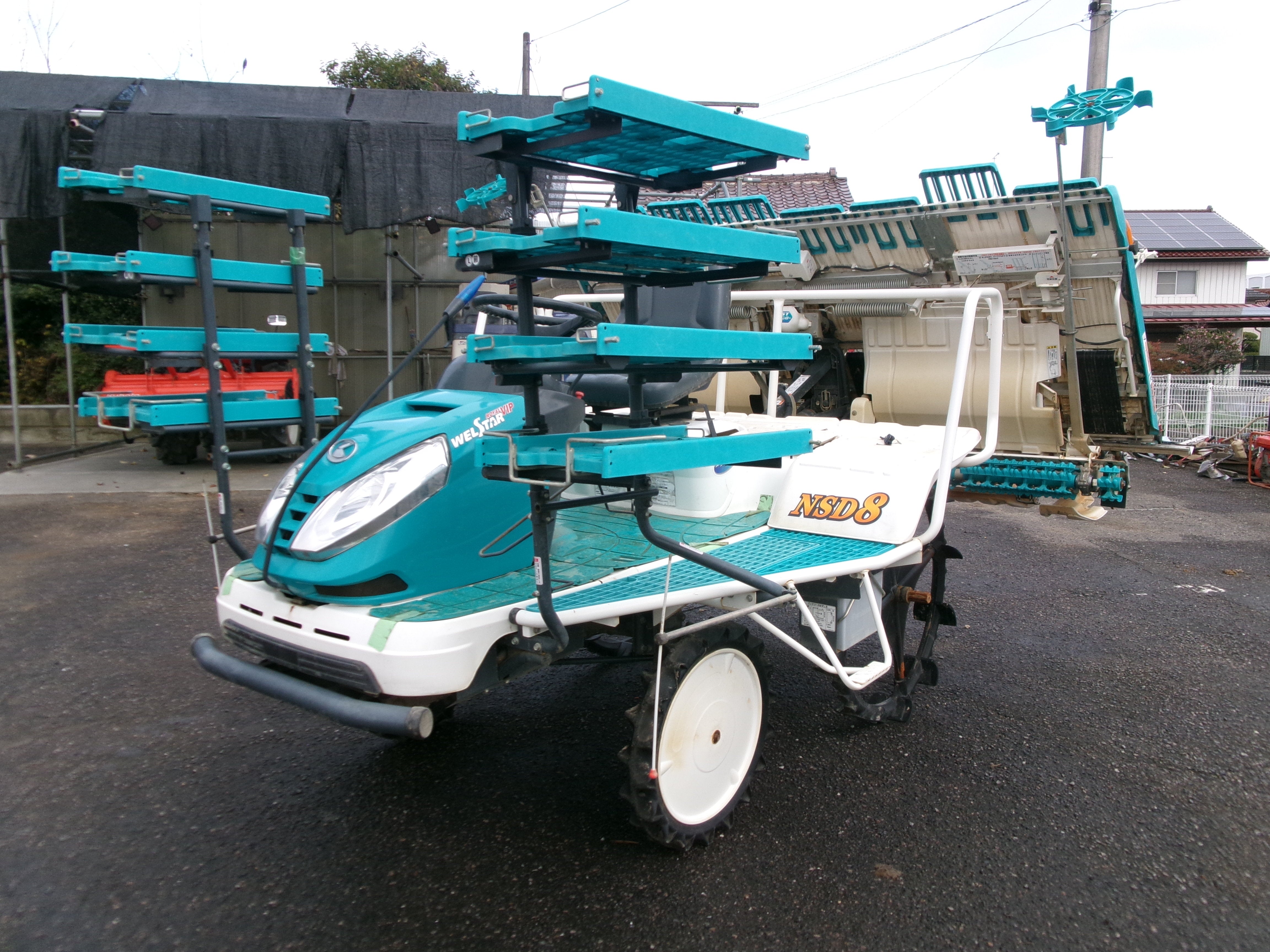 クボタ 中古 田植機 8条 ディーゼル NSD8-IR-SP2 セール対象外 – 農キング