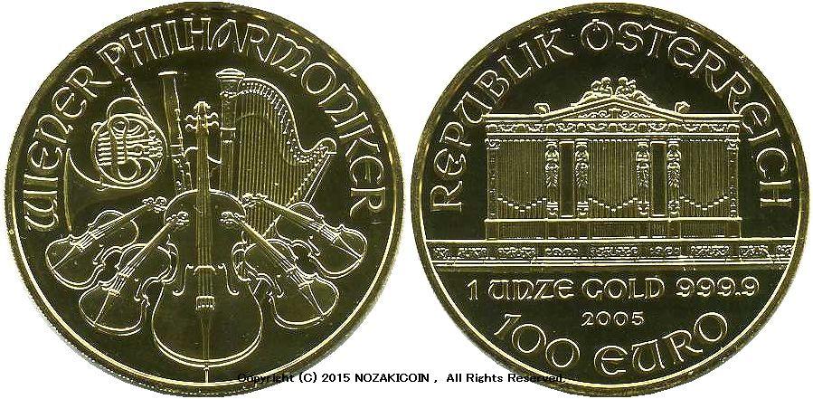 ウィーンフィルハーモニー銀貨 2011年 1オンス ウィーン