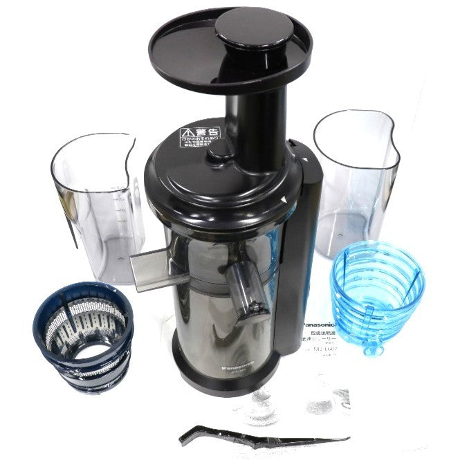 中古(C)] パナソニック 低速ジューサー MJ-L600-H グラファイトグレー