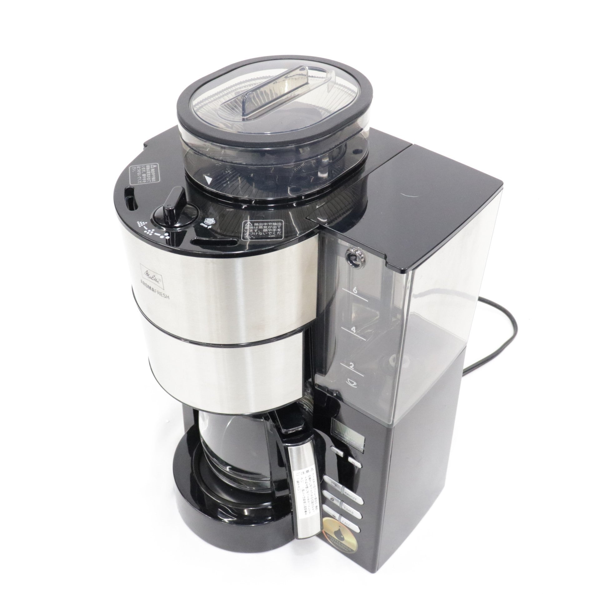 中古(B)] melitta(メリタ) 全自動フィルターペーパー式 (6杯) Aroma