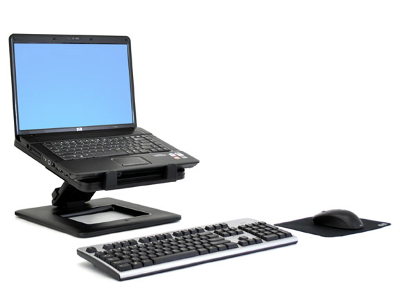 Ergotron AW661AA K000951 HP Dual Hinge Notebook Stand