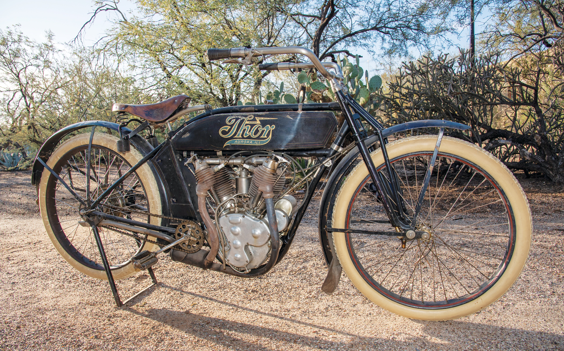 1913 Thor Model U: Early American Twin - Motorcycle Classics