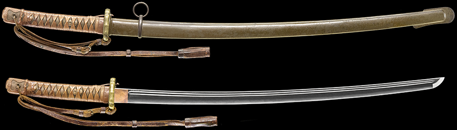 九五式軍刀 曹長刀 95式 下士官刀 切羽