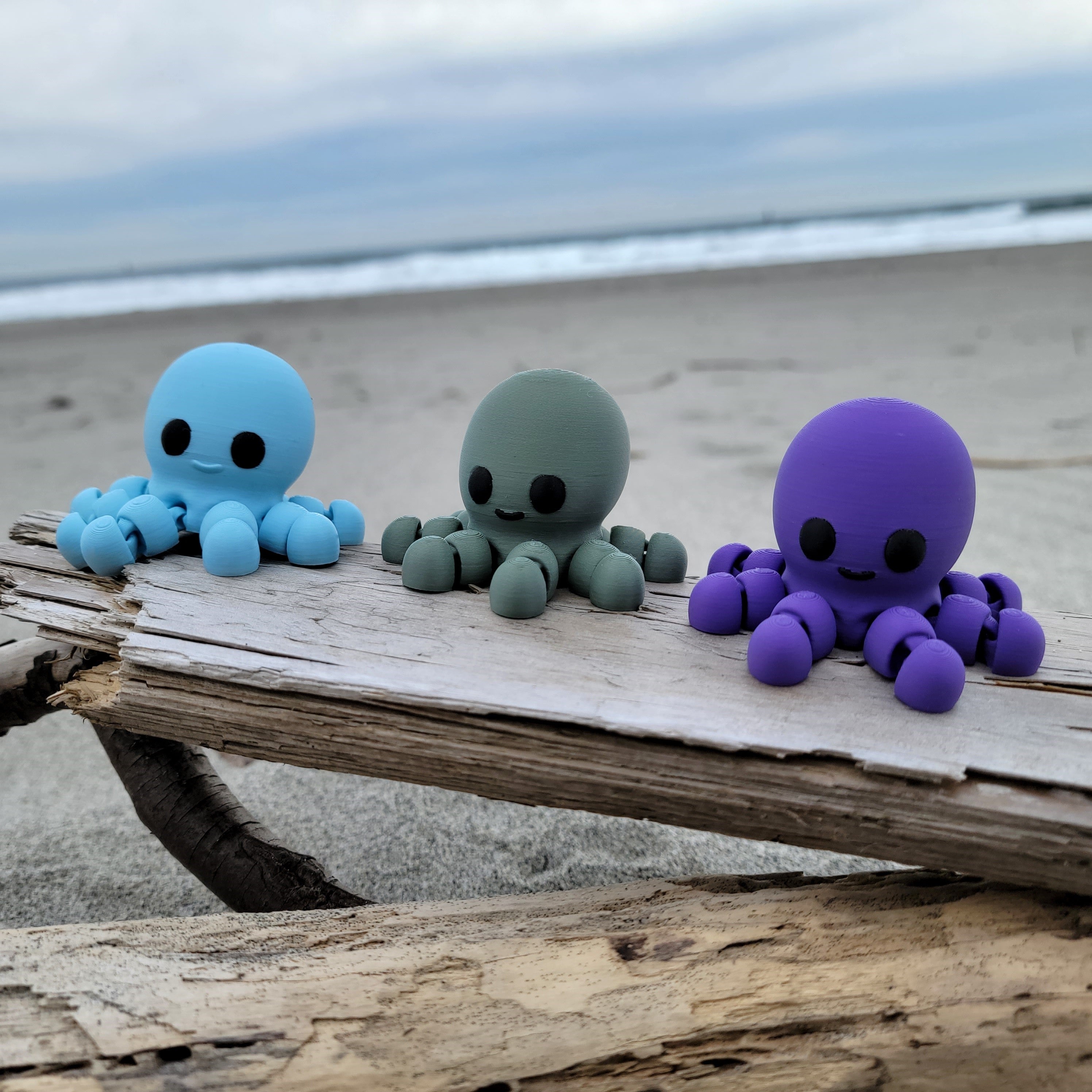 赤ちゃんタコ – Oimo3D