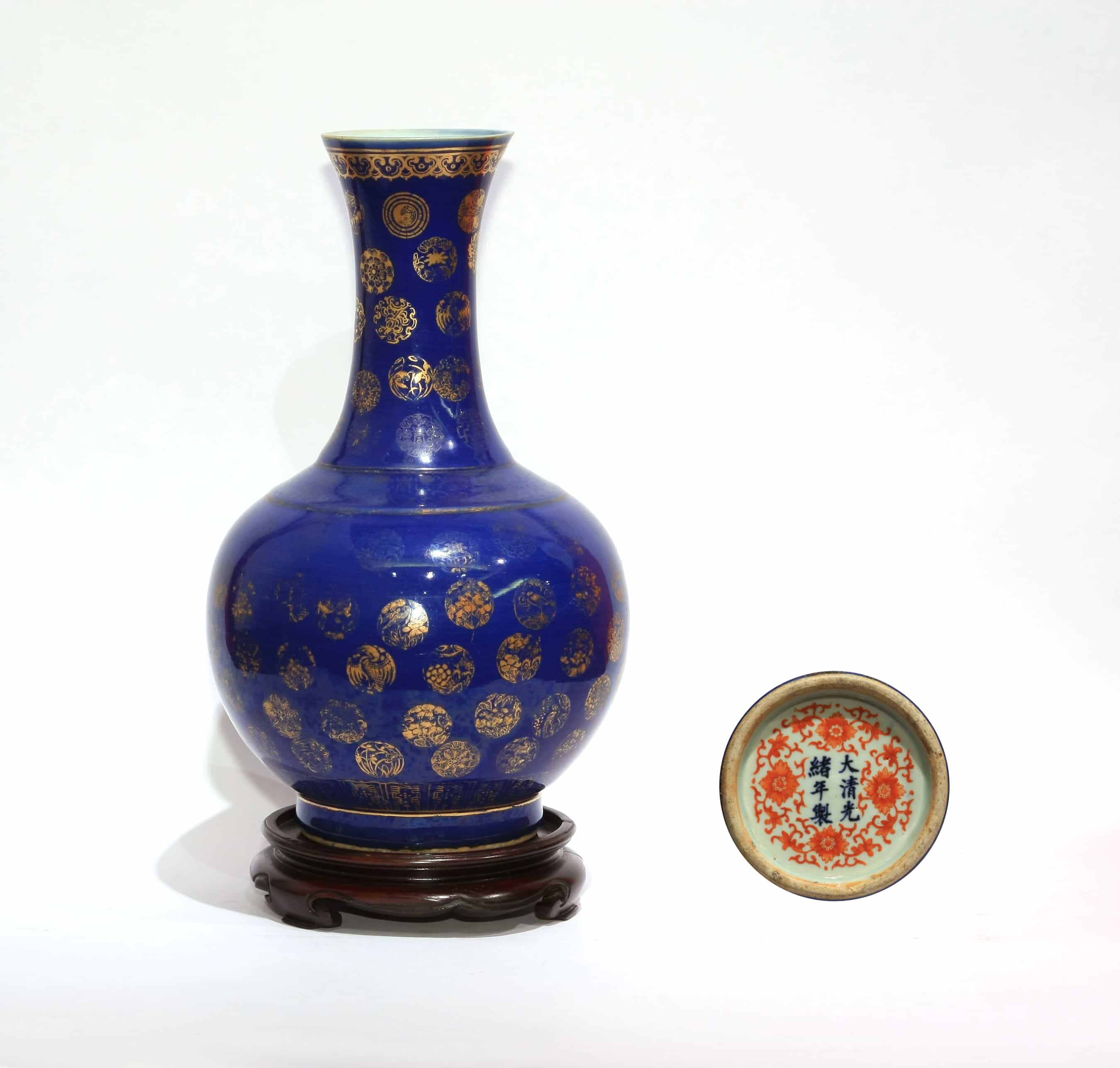 宋吉州窯黒釉葉子紋梅瓶 景徳鎮 陶磁器 装飾品 ストア 現代工芸品 美術