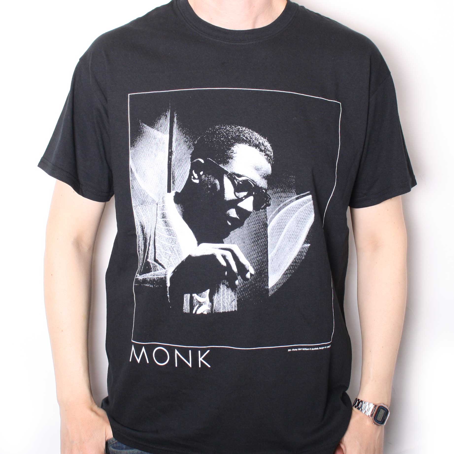ま*い様 ヴィンテージ Thelonious Monk Tシャツ ジャズ ピアニ ま*い様