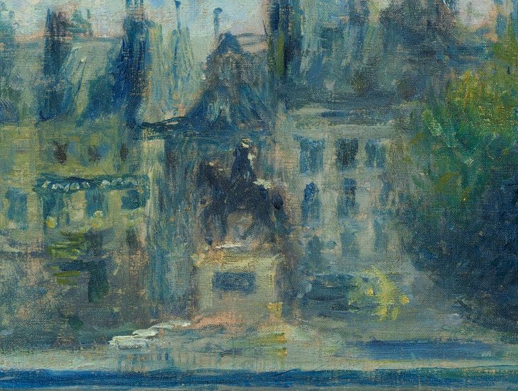 ルノワール「ポン・ヌフ、パリ」を超解説！橋は社交場だった