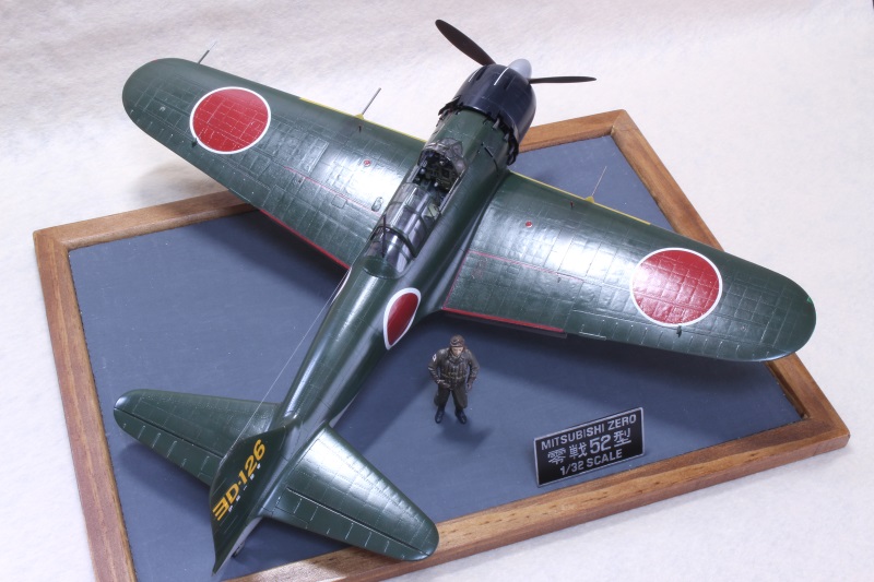 ハセガワ1/32 零式艦上戦闘機52型甲（旧金型） 製作記