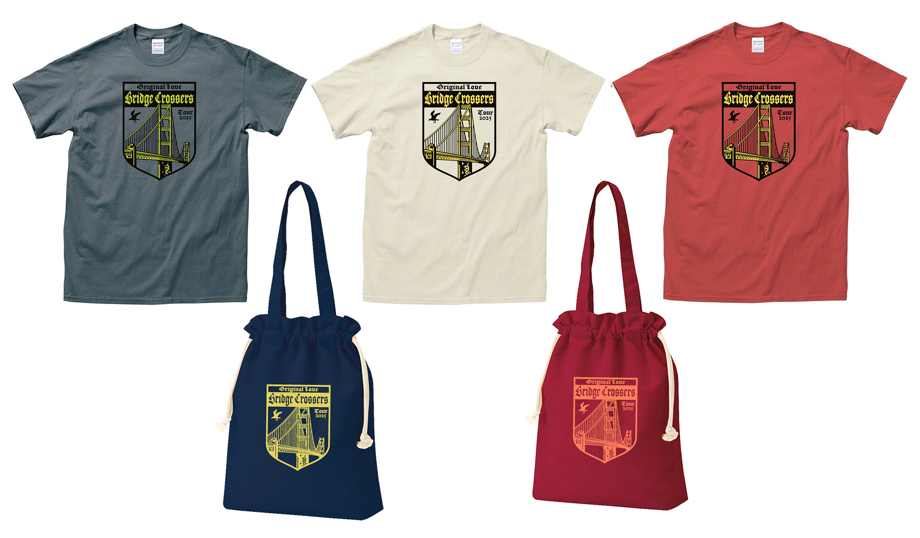 オフィシャルグッズ】Original Love “BRIDGE CROSSERS TOUR” 追加