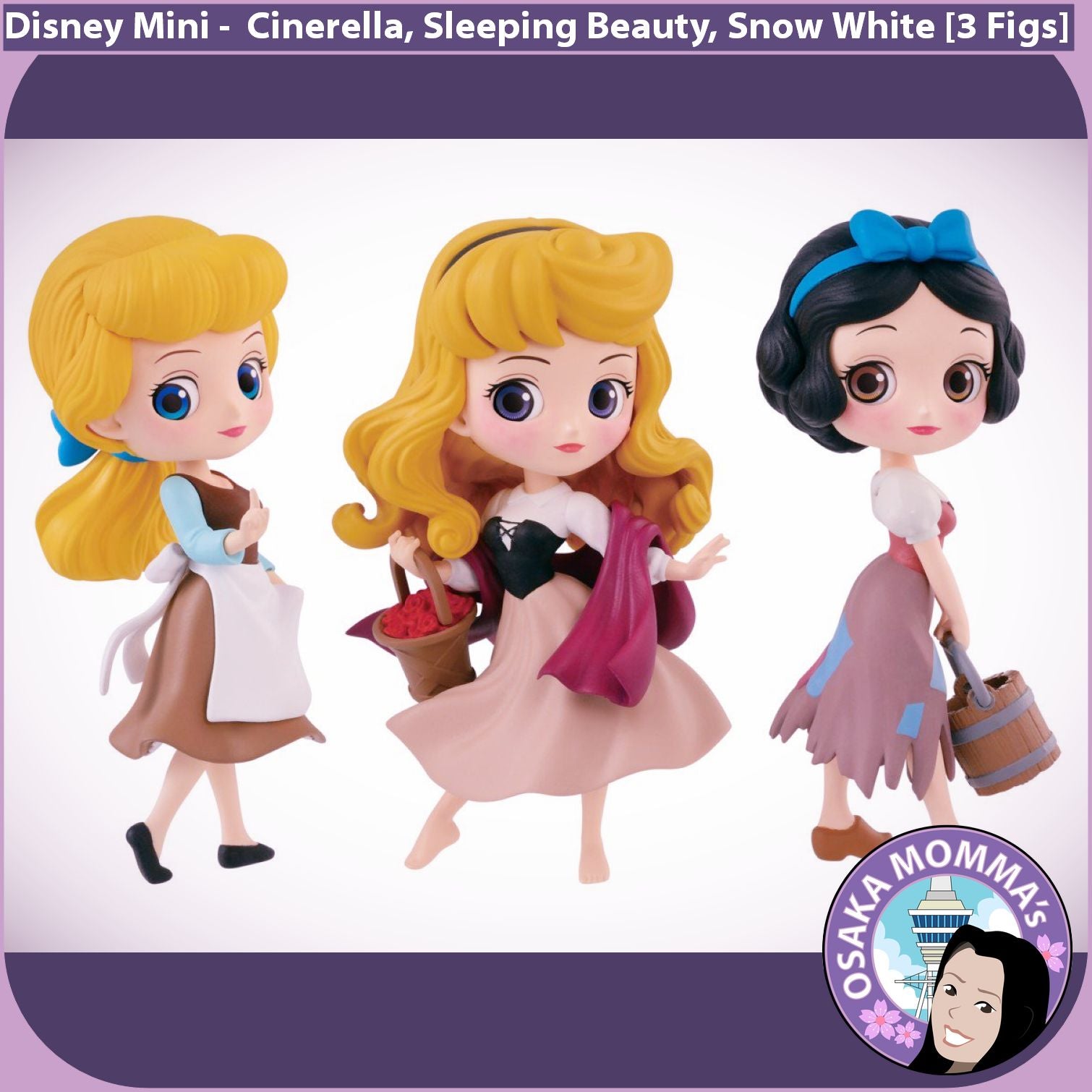 Qposket Petit - Cinderella・ Sleeping Beauty・ Snow White – Osaka