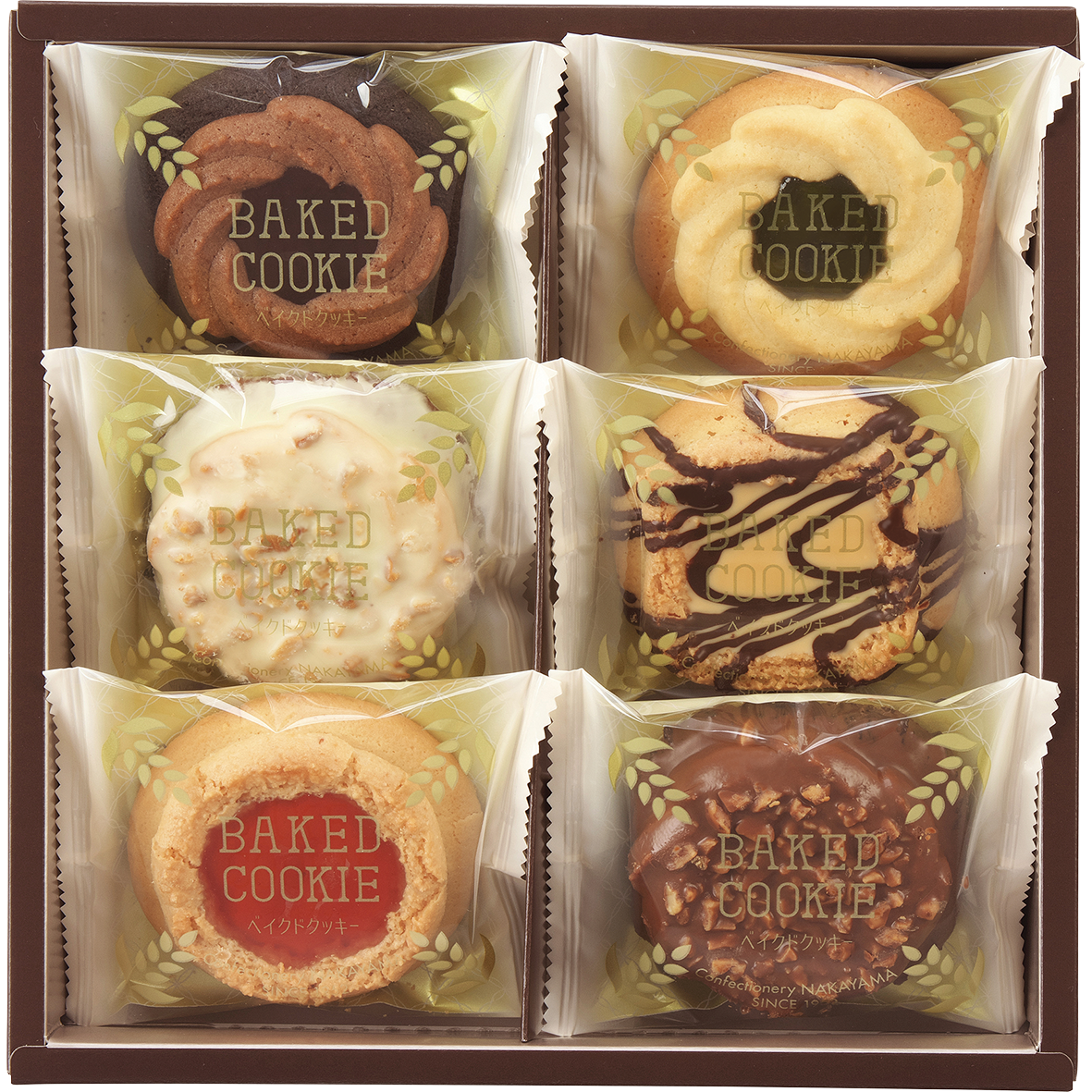 ベイクドクッキー（6個） – Atelier de Nakayama