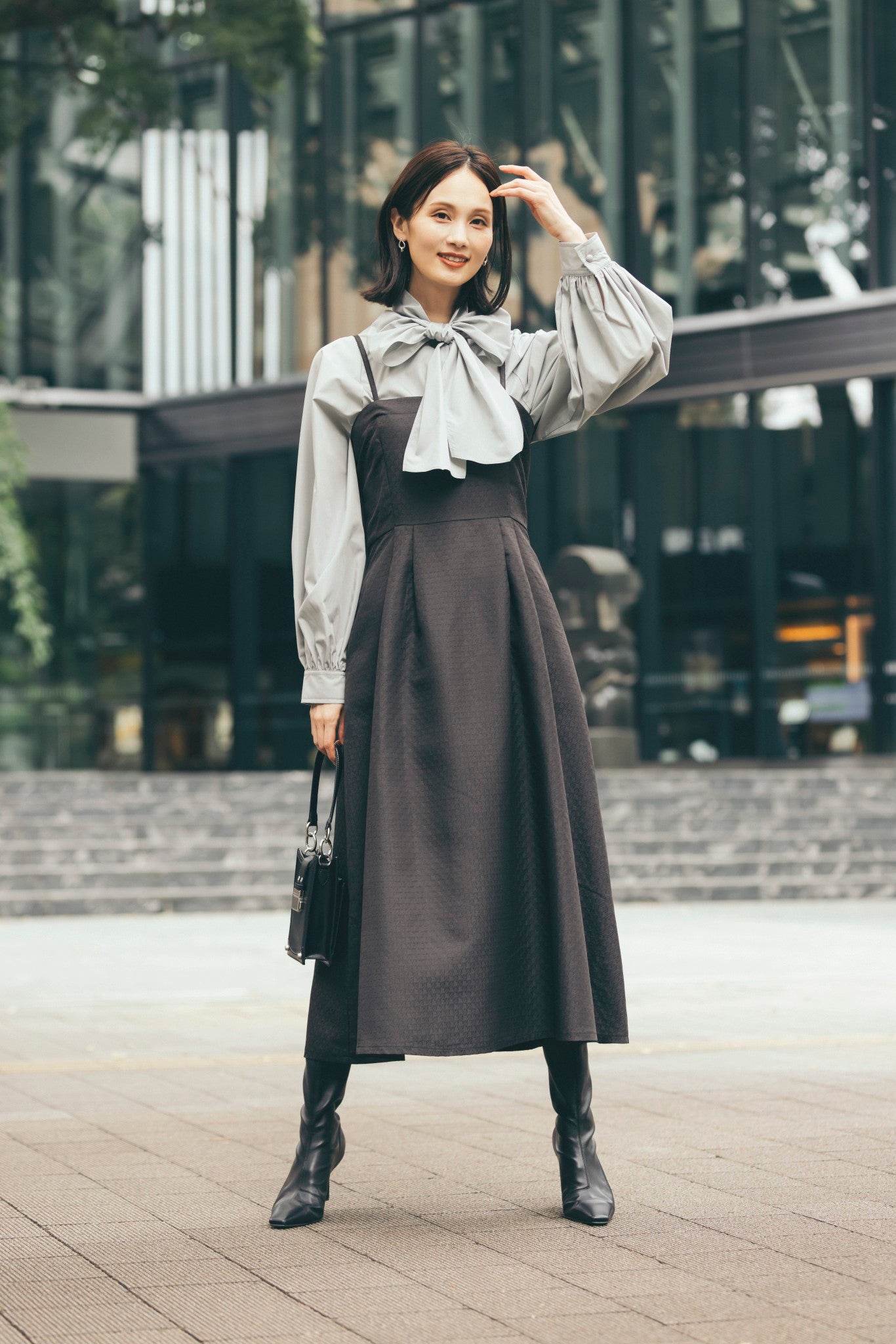 ジャカードキャミソールワンピース NS-356 – ATELIER N'S