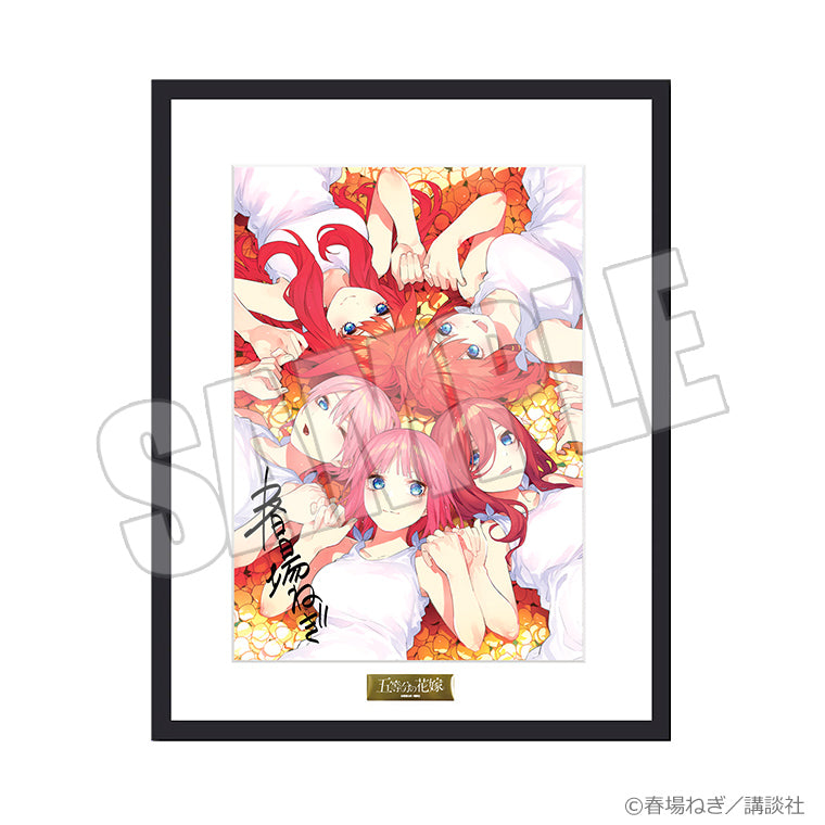 五等分の花嫁 複製原画 キャラファイングラフ ED ver. K's様専用】五 【