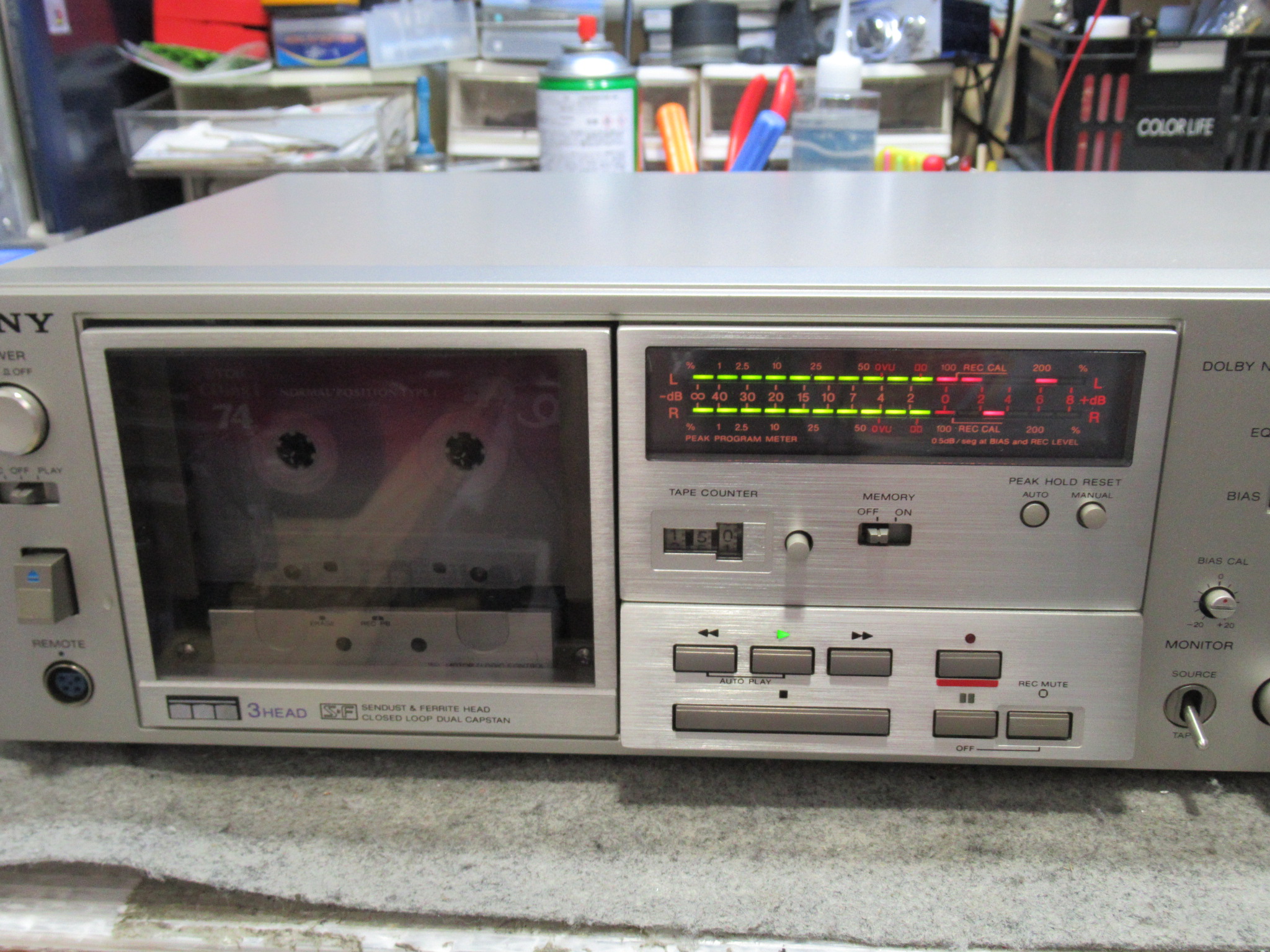 SONY TC-K75 バイアス調整ほか – Audiolife － Enjoy your audio life!!