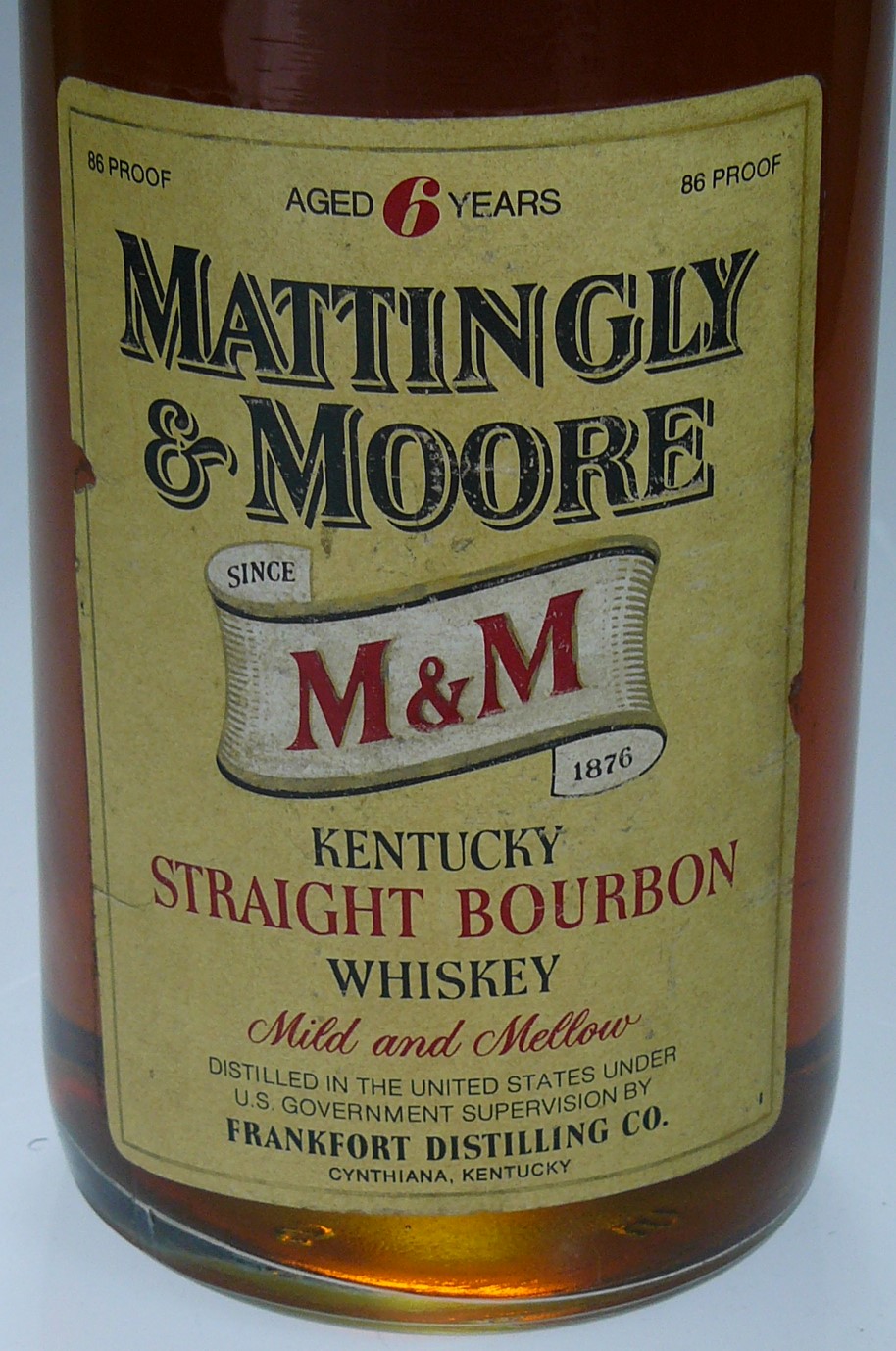 MATTINGLY & MOORE マッティングリー＆ムーア 5年 特級 Yahoo