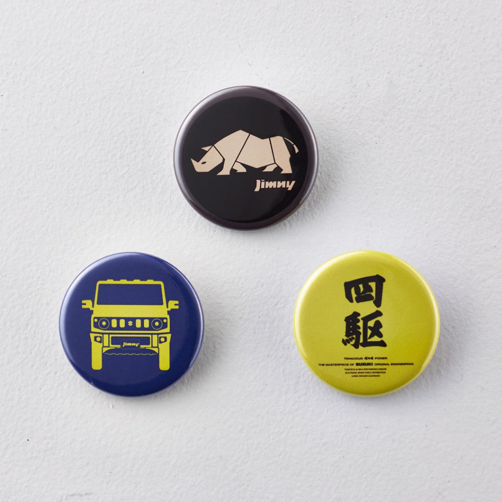 缶バッジ7点セットディズニースバルポップアート非売品SUBARU