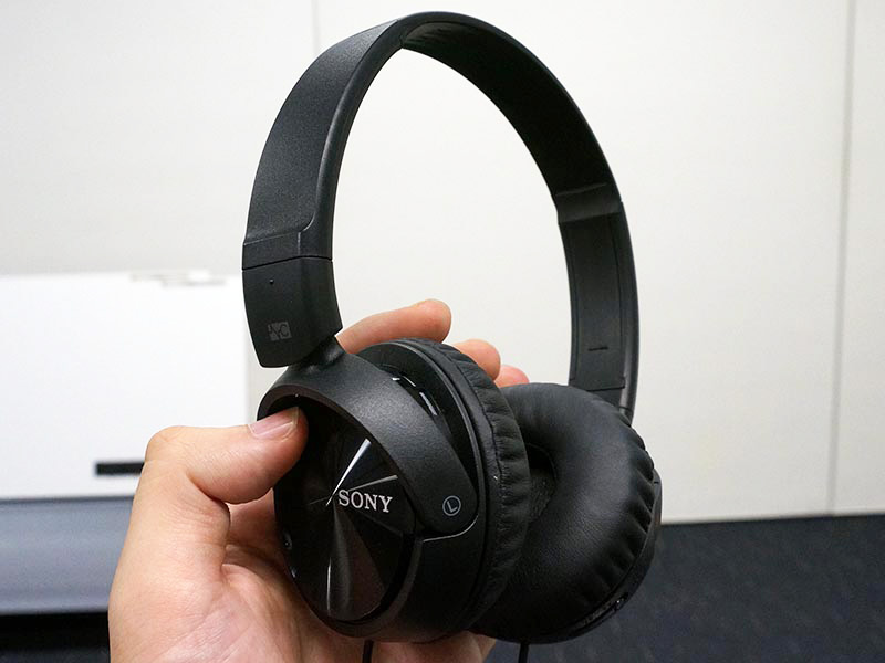 ソニー、騒音を約95%低減する実売5,000円のNCヘッドフォン「MDR