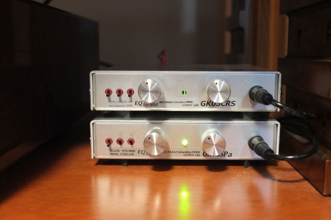 使用機器 フォノイコライザー: LPとCDを聴く